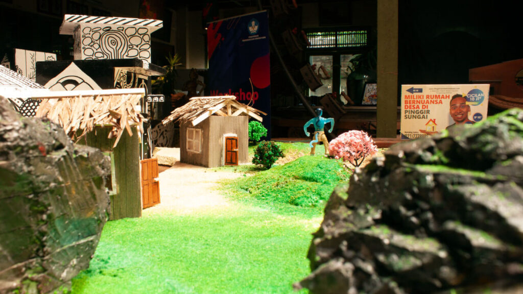 Artidentity "Peaceful Village" by Famisa Yusuf, diorama artist & miniature modeller