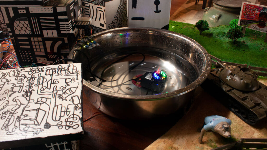 Artidentity "Arduino Fountain" by Hasrul, visual artist